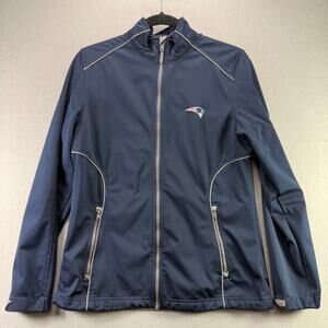 Cutter & Buck Patriots CB WeatherTec Women’s Jacket Size M Navy Outerwear